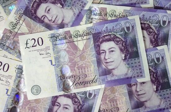 GBP: British banknotes