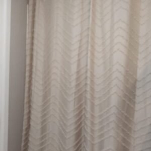 Floor to ceiling shower curtains