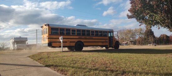 Liberty School Yellow Bus